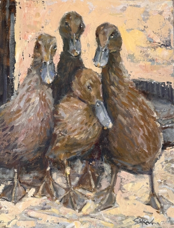Brown Down by artist Sue Sakahara